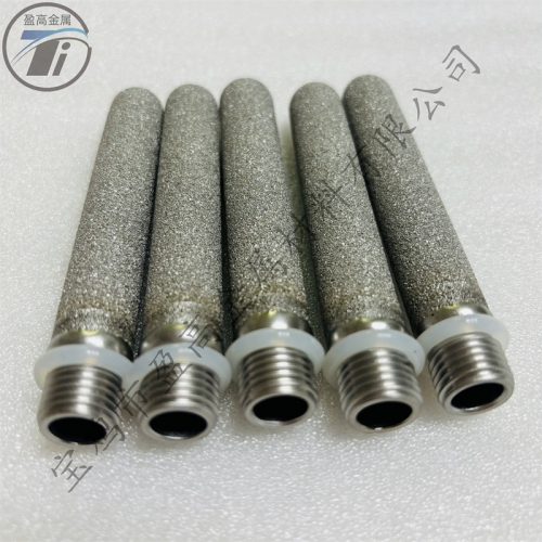 φ14*100mmTA1粉末烧结钛棒滤芯