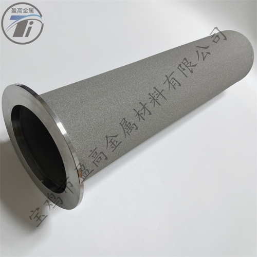 翻边法兰不锈钢粉末烧结滤芯