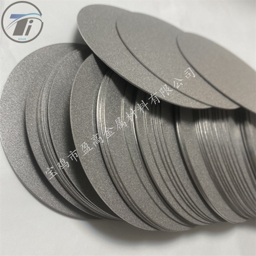 圆形钛粉末烧结过滤板概述！