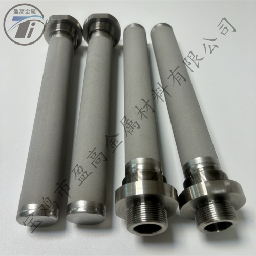 定制螺纹接口不锈钢烧结滤芯
