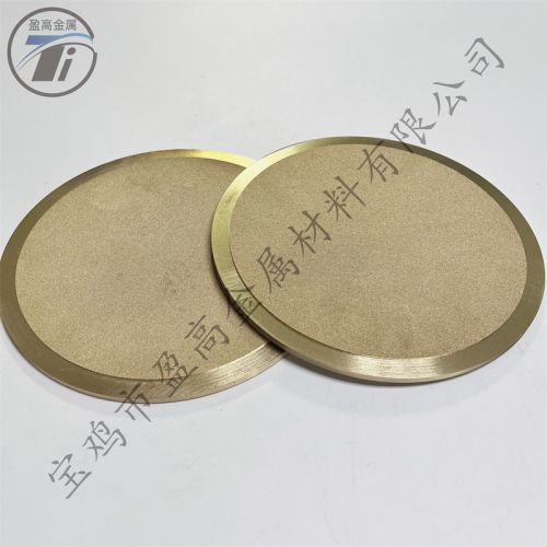 带金属环铜粉末烧结板