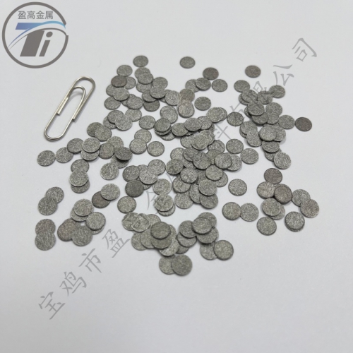 模压小直径不锈钢金属纤维烧结毡