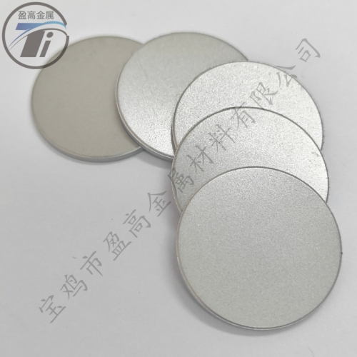 单边带倒角φ25*1.5不锈钢滤片