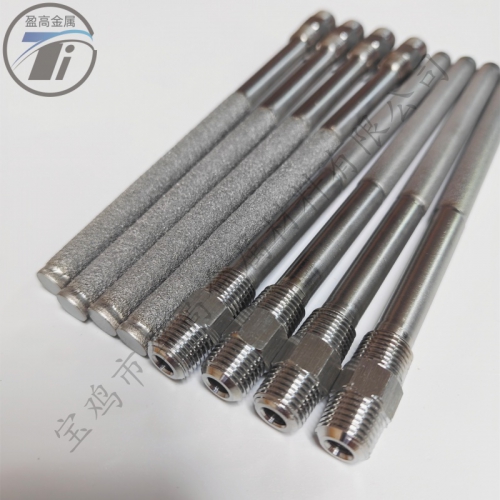 φ10*180mm不锈钢烧结毛细管滤芯